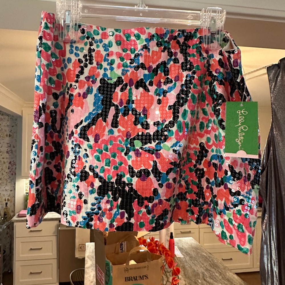 Brand new with tag   Sequin mini skirt